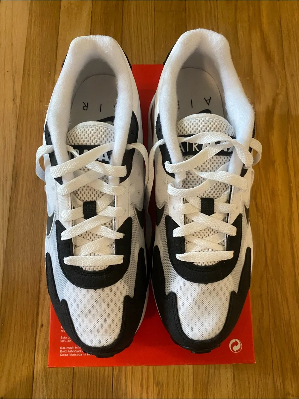 NEW Nike Air Max Solo White Black Platinum Shoes Men's